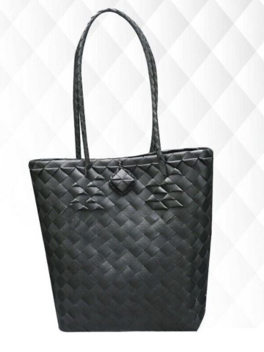 Misenka Midnight Black Go Handicraft Bayong Bag